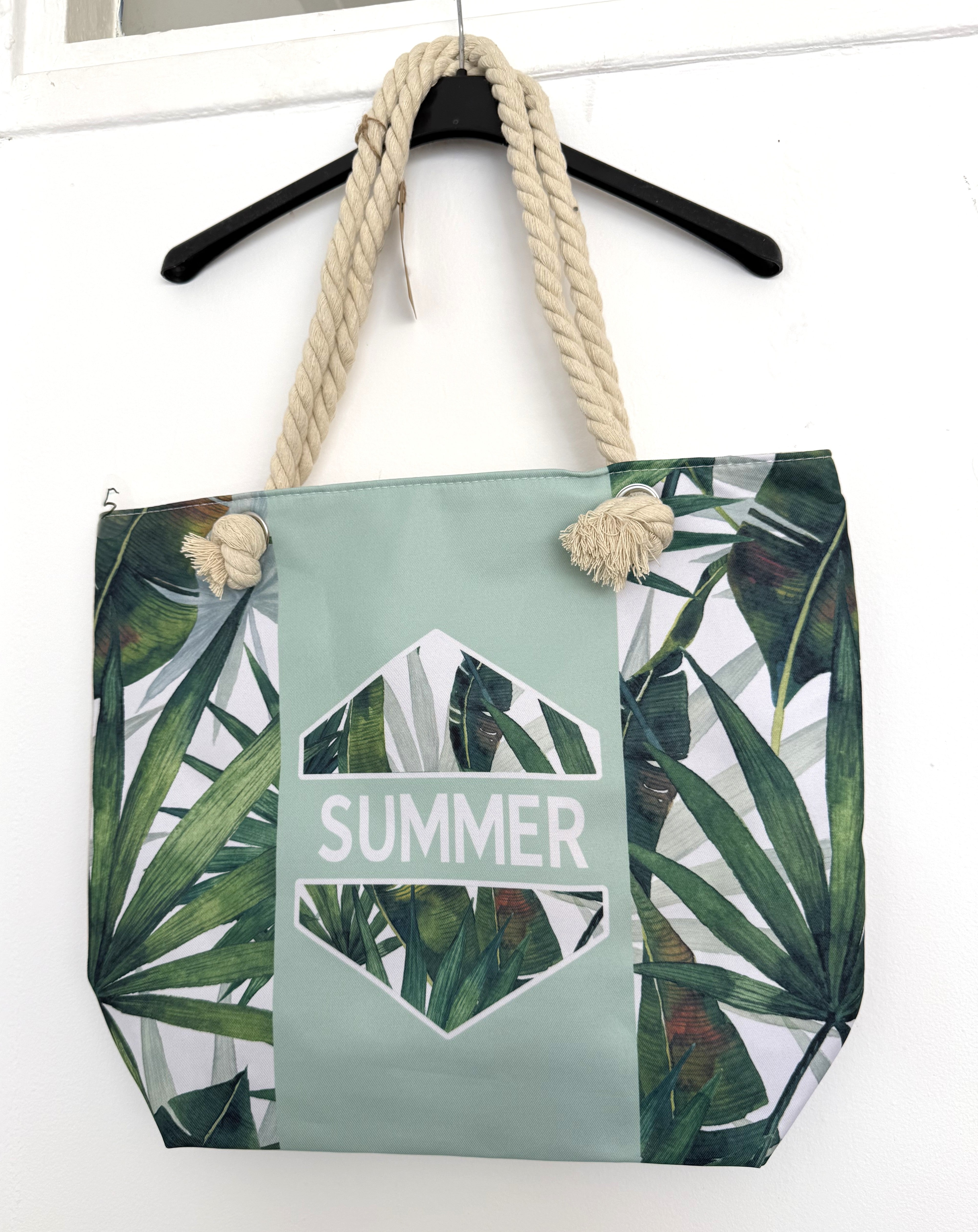 Strandtas Summer Tropische Bladeren