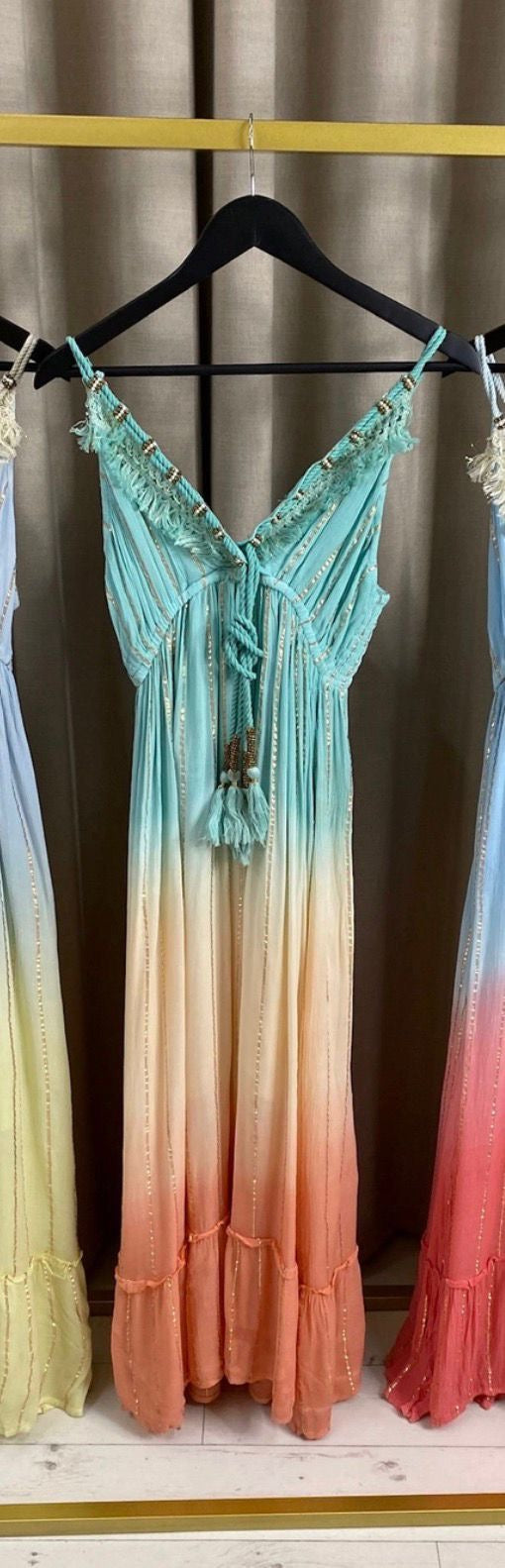 Boho Maxi Jurk Ombre